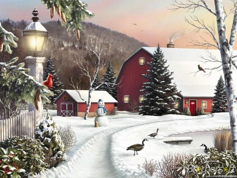 Winter scene pictures to download free movie